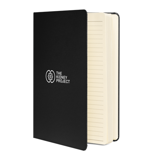 Hardcover bound notebook