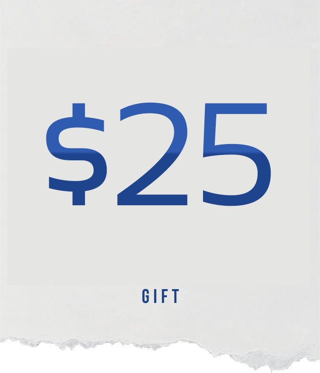 $25 de regalo