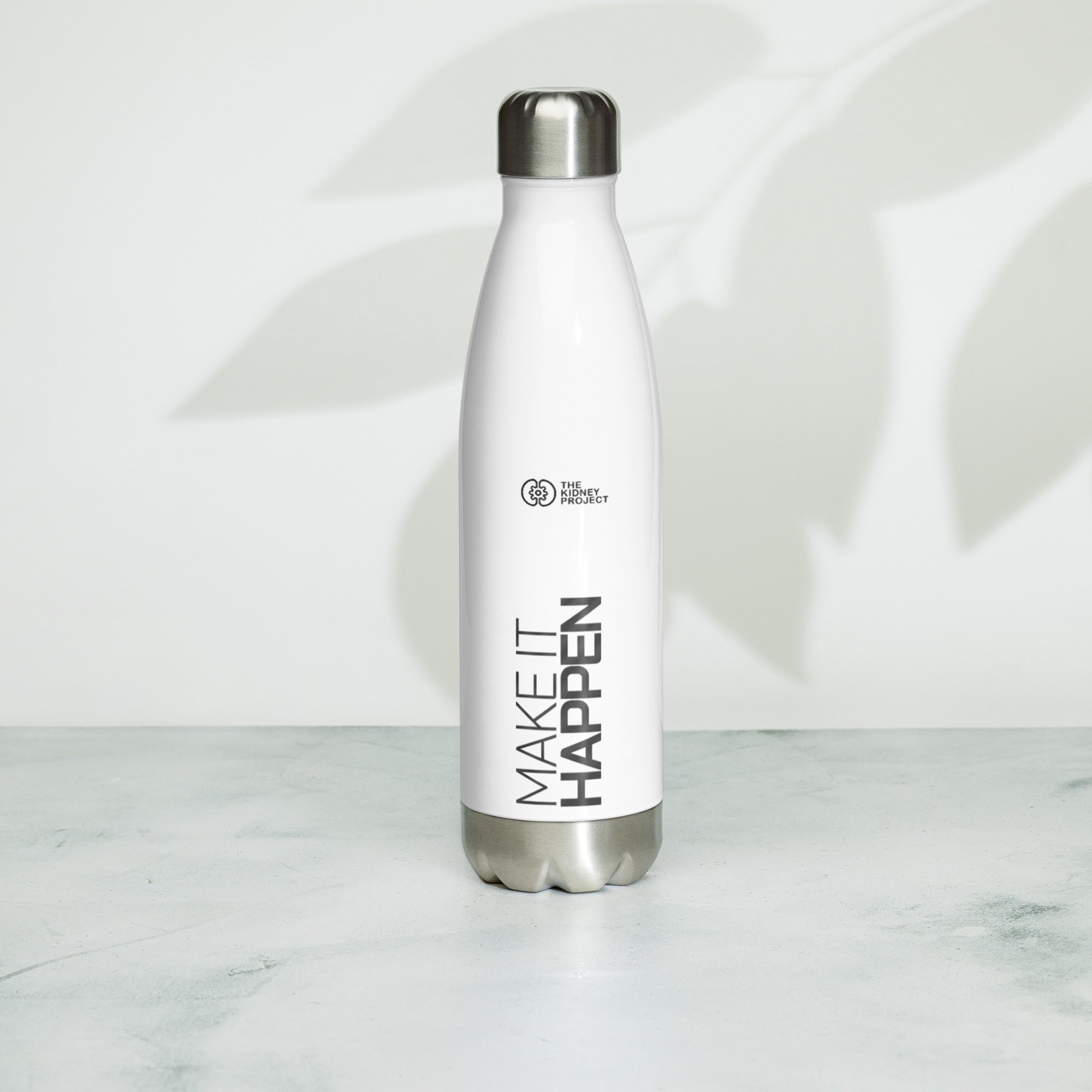 Stainless Steel Water Bottle - Make It Happen